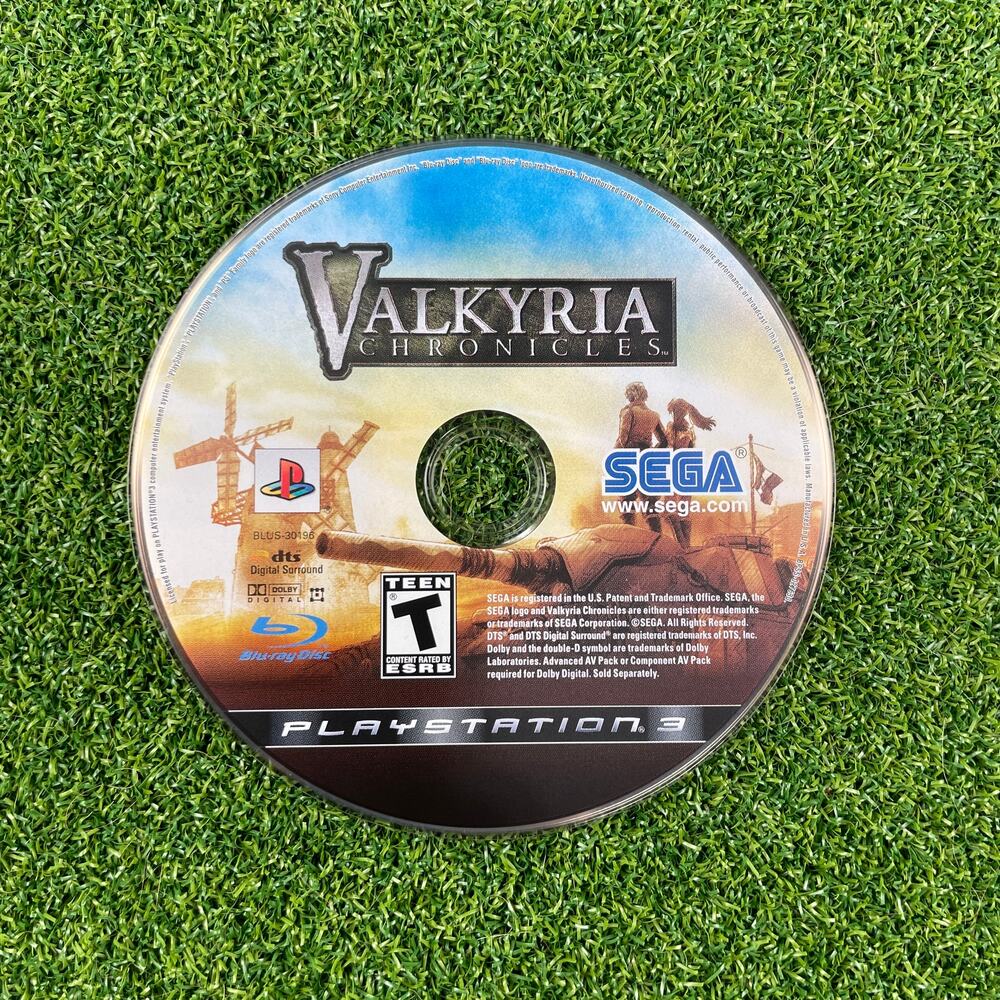 Valkyria Chronicles (Sony PlayStation 3) PS3 Disc Only Working
